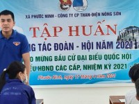 Phước Ninh tổ chức tập huấn công tác Đoàn - Hội năm 2021