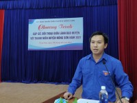 Lãnh đạo huyện Nông Sơn đối thoại với thanh niên