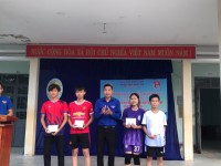 Đoàn trường THPT Nông Sơn phối hợp Đoàn xã Quế Trung tổ chức giải bóng chuyền học sinh, năm học 2022-2023