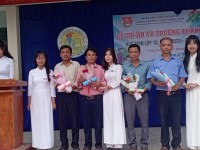 Đoàn trường THPT Nông Sơn tổ chức lễ tri ân và trưởng thành  cho học sinh lớp 12, năm học 2022-2023