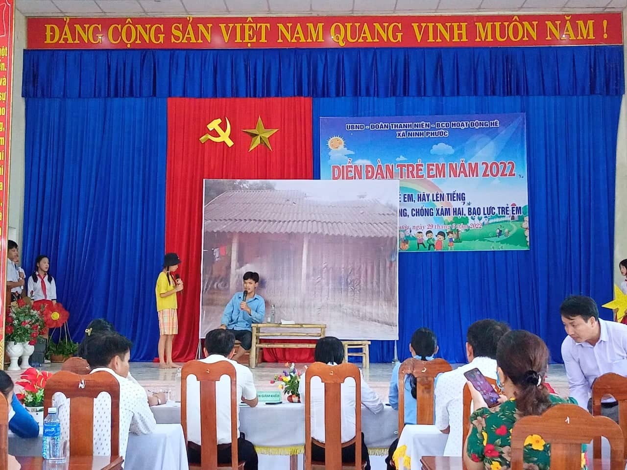 Ninh Phước tổ chức Diễn đàn trẻ em năm 2022