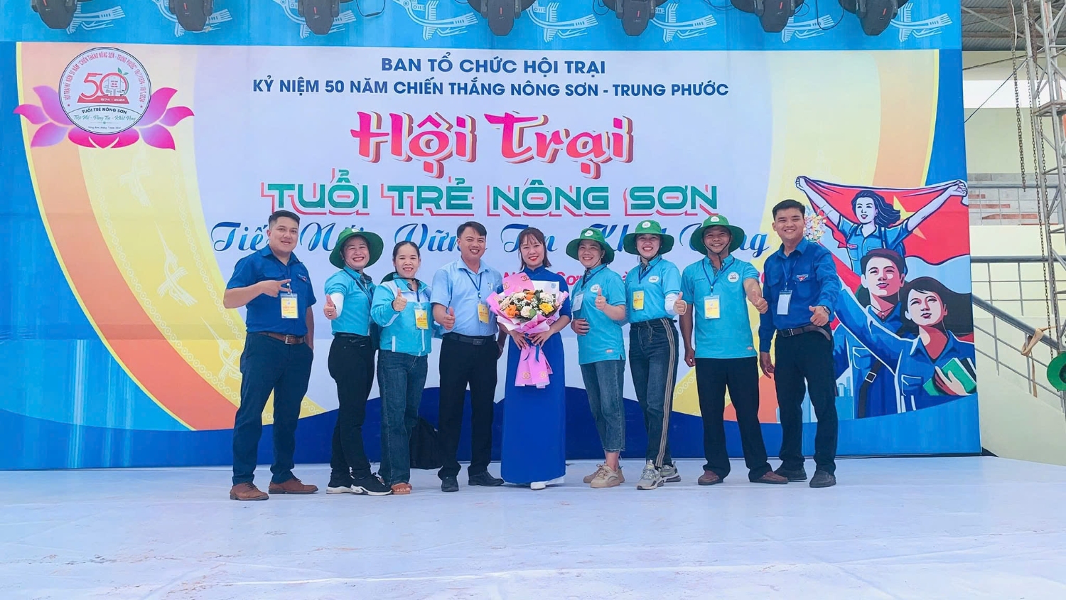 Nông Sơn ra mắt đội hình hình thanh niên tuyên truyền, giới thiệu các di tích, công trình văn hóa địa phương năm 2024