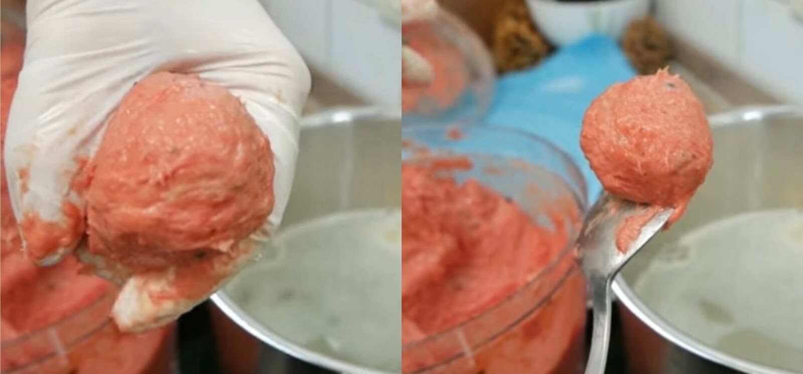 Bước 4 Tạo hình bò viên