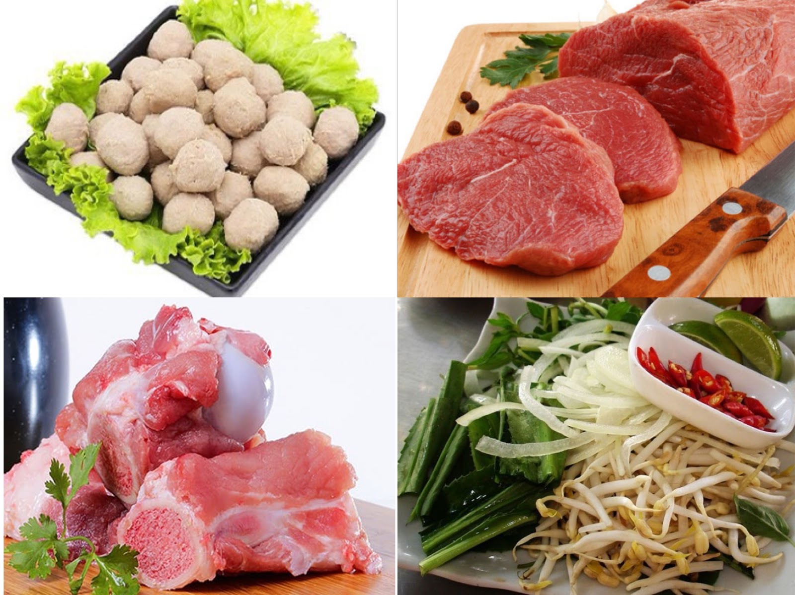 Cách nấu phở bò viên