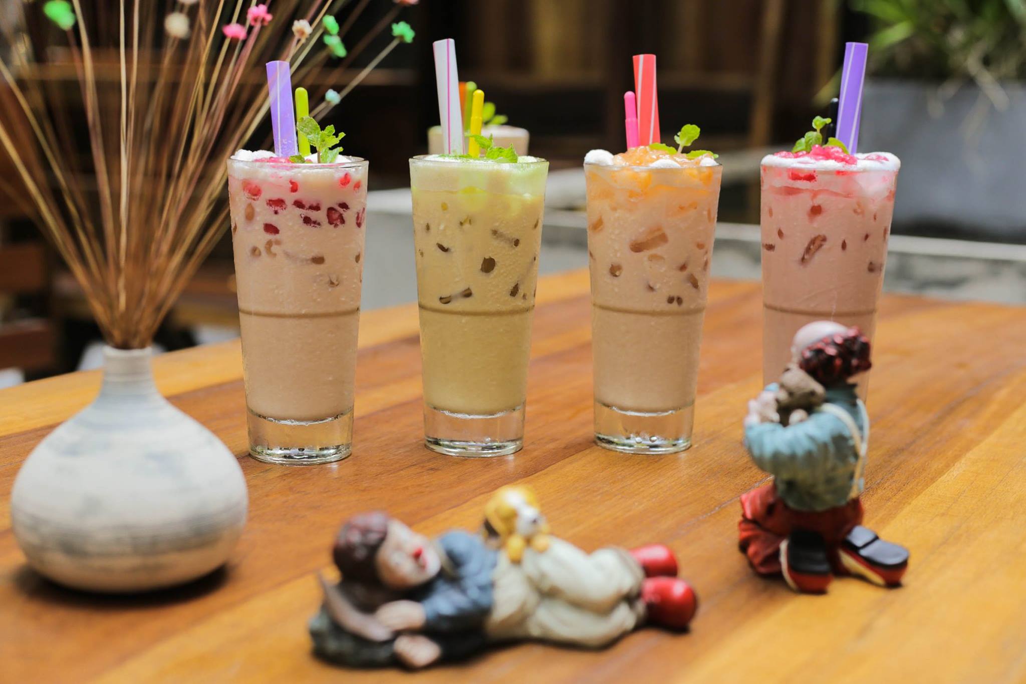 Đồ uống tại An Cafe Nguyễn Trung Trực - Cafe cá koi Nha Trang hấp dẫn