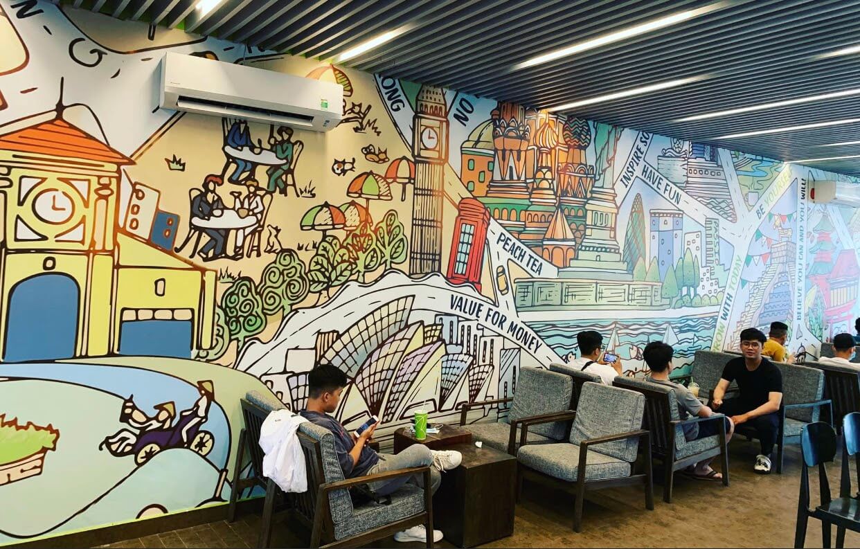 Không gian quán tại Passio Coffee