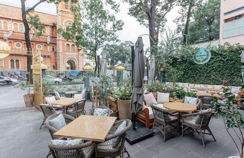 Runam D’or - Quán cafe đẹp ở Quận 1