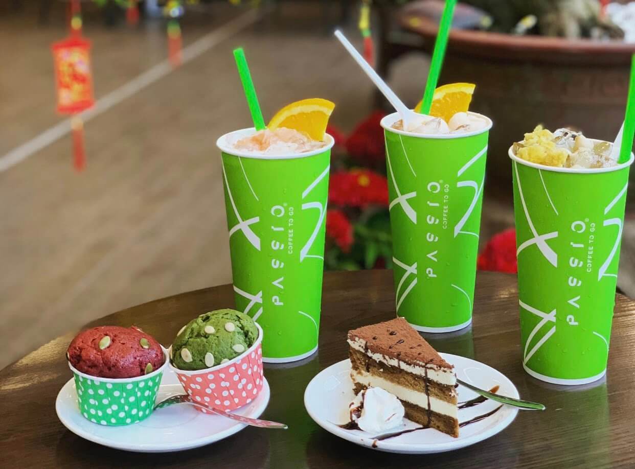 Thức uống tại Passio Coffee