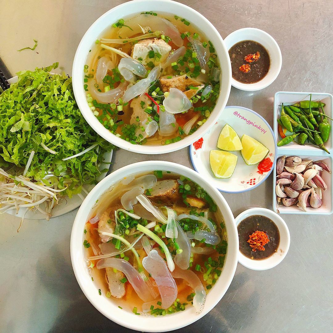 bún sứa nha rang