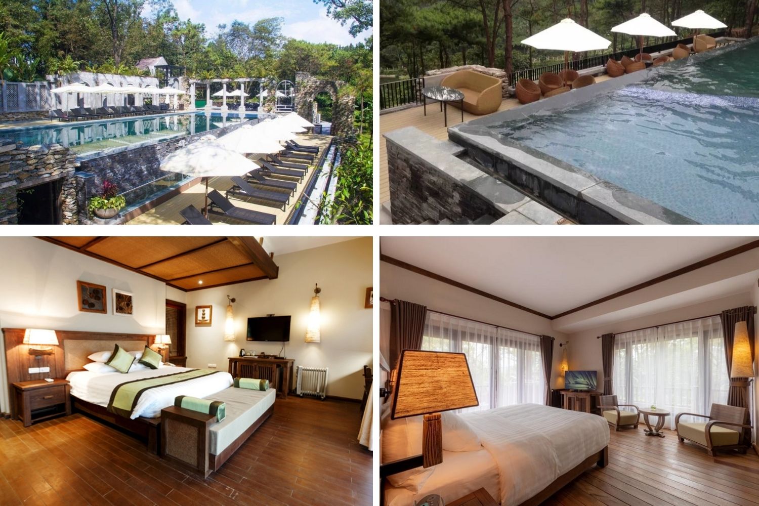 Resort Ba Vì giá rẻ có hồ bơi view đẹp gần vườn quốc gia