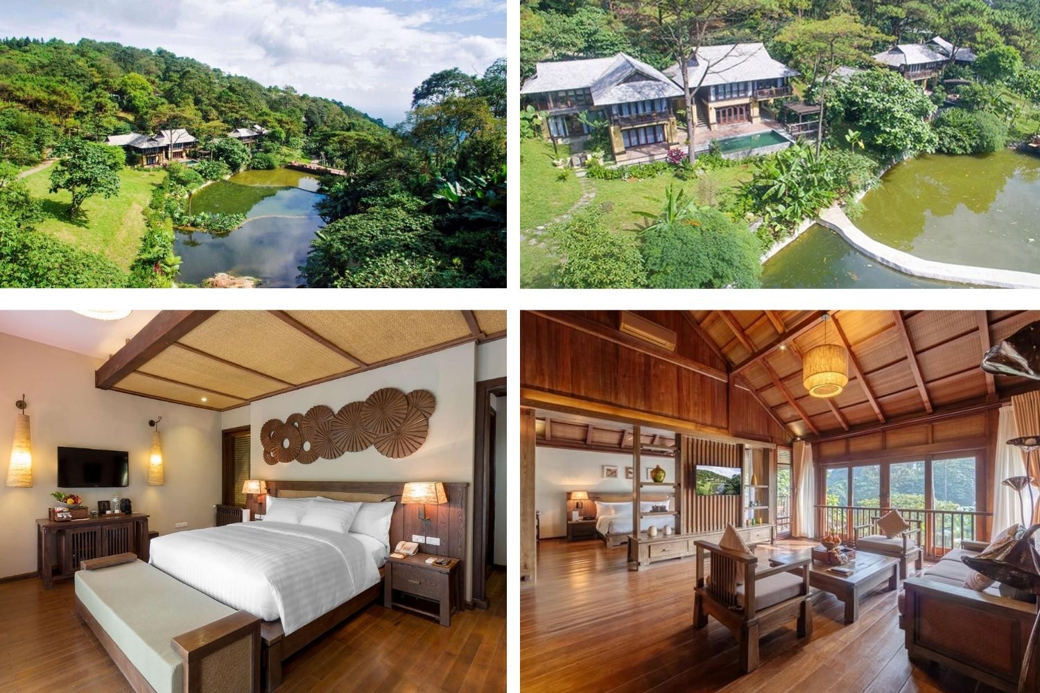 Resort Ba Vì giá rẻ có hồ bơi view đẹp gần vườn quốc gia