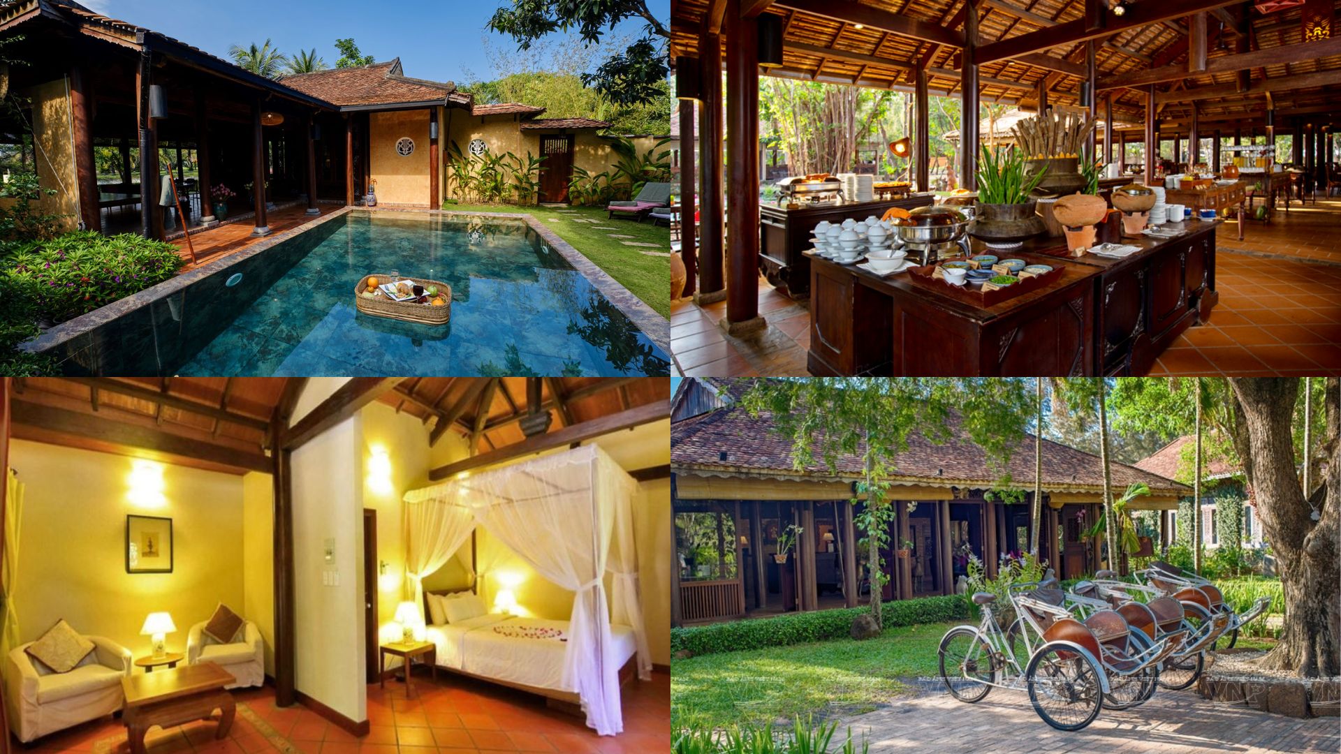 resort hồ tràm