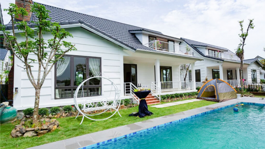 Top 15 resort Hòa Bình Mai Châu có hồ bơi view thung lũng