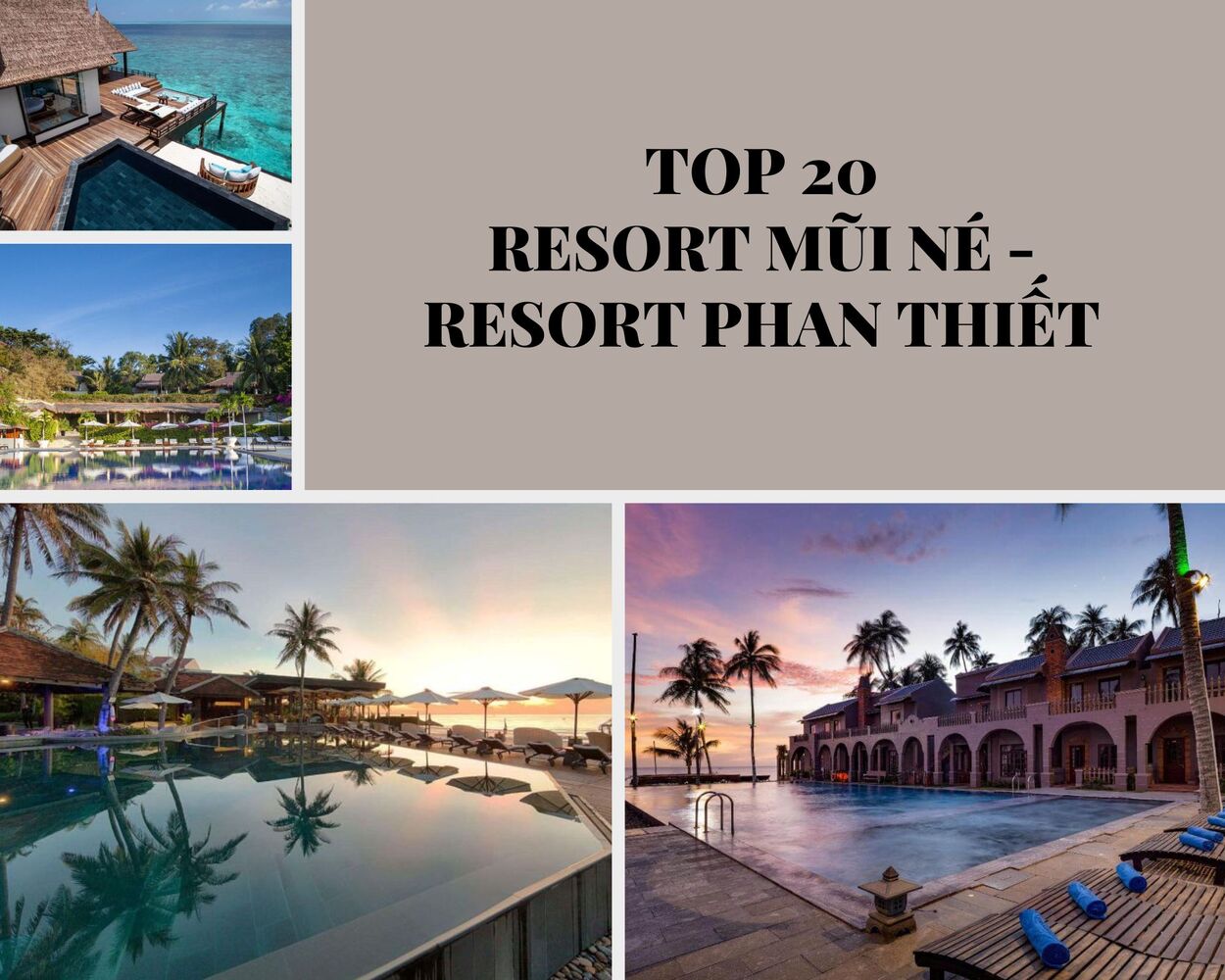 Top 20 Resort Mũi Né Phan Thiết tuyệt vời cho du khách 2022