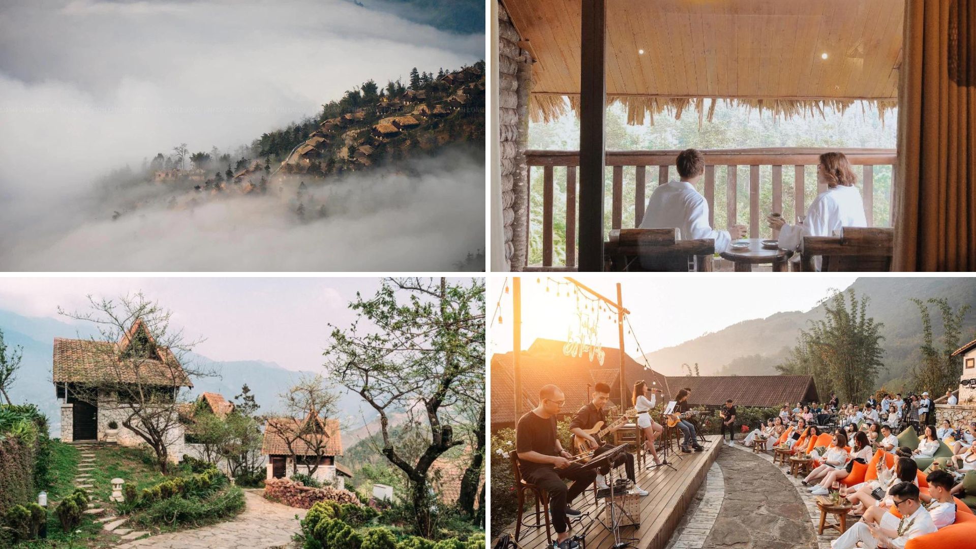 Top resort Sapa đẹp view thung lũng gần trung tâm thị trấn