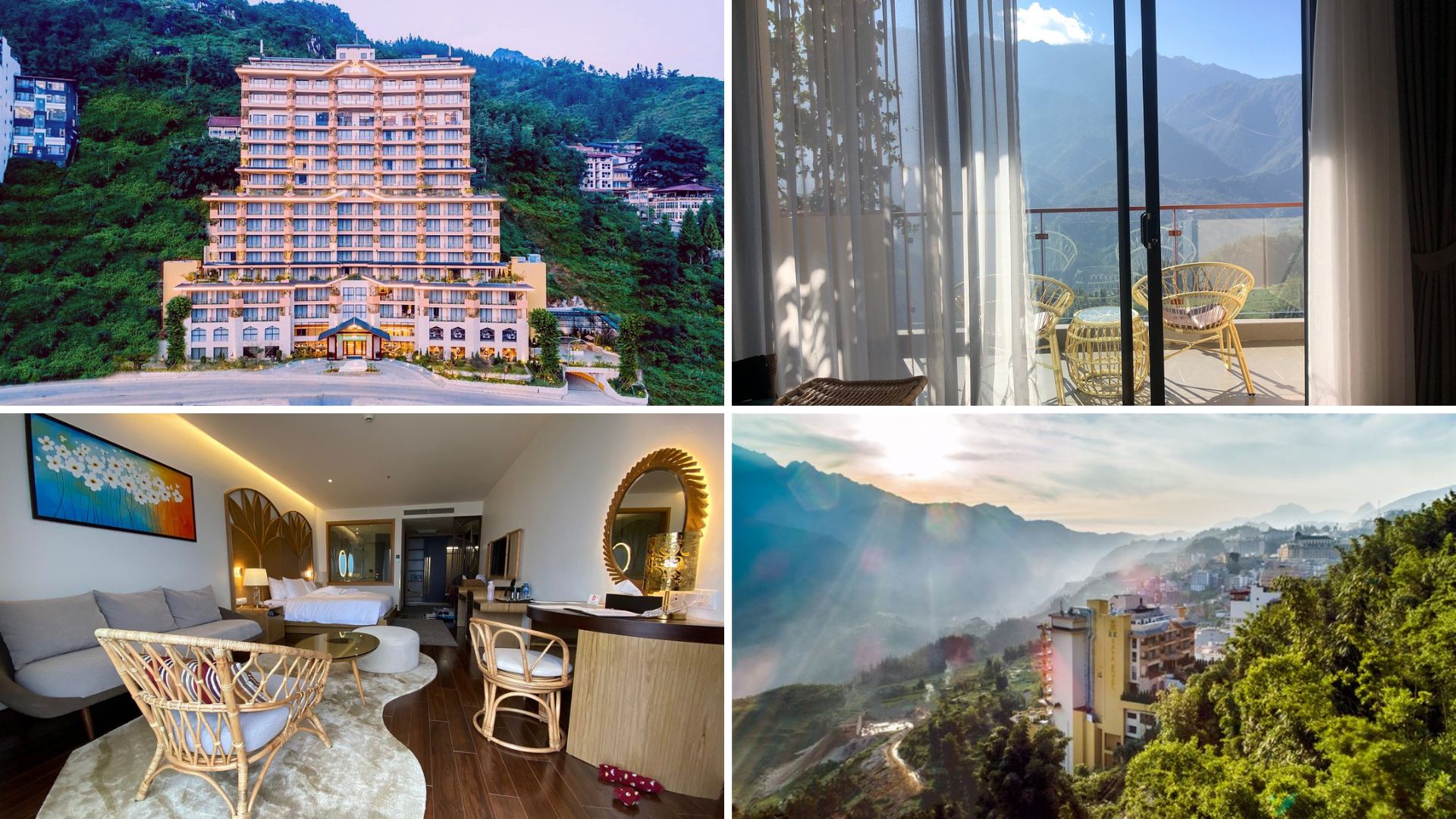 Top resort Sapa đẹp view thung lũng gần trung tâm thị trấn