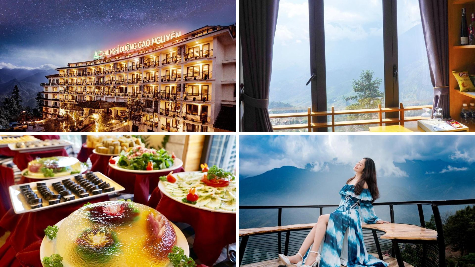 Top resort Sapa đẹp view thung lũng gần trung tâm thị trấn