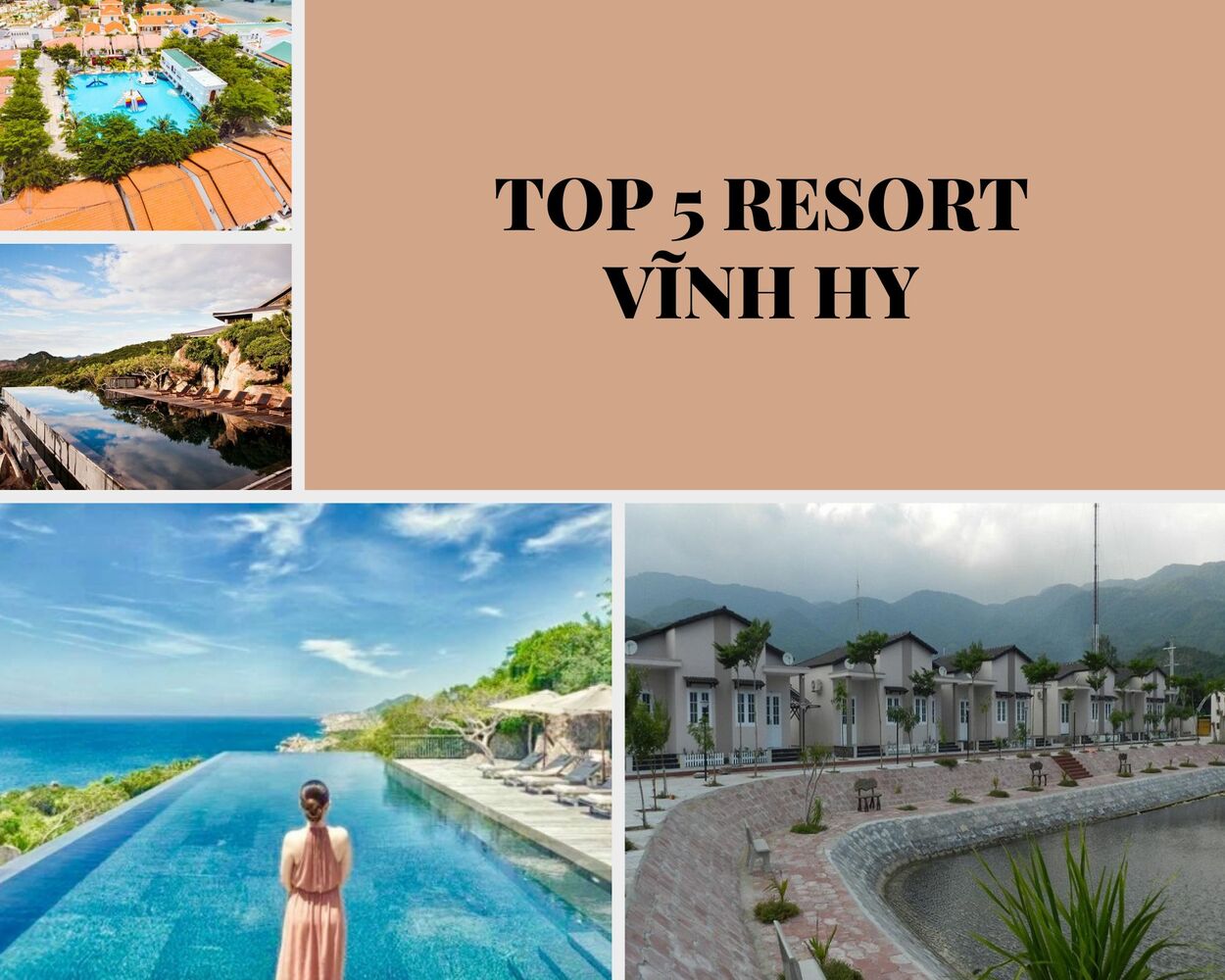 Những resort Vĩnh Hy gần biển có hồ bơi nổi tiếng nhất 2022