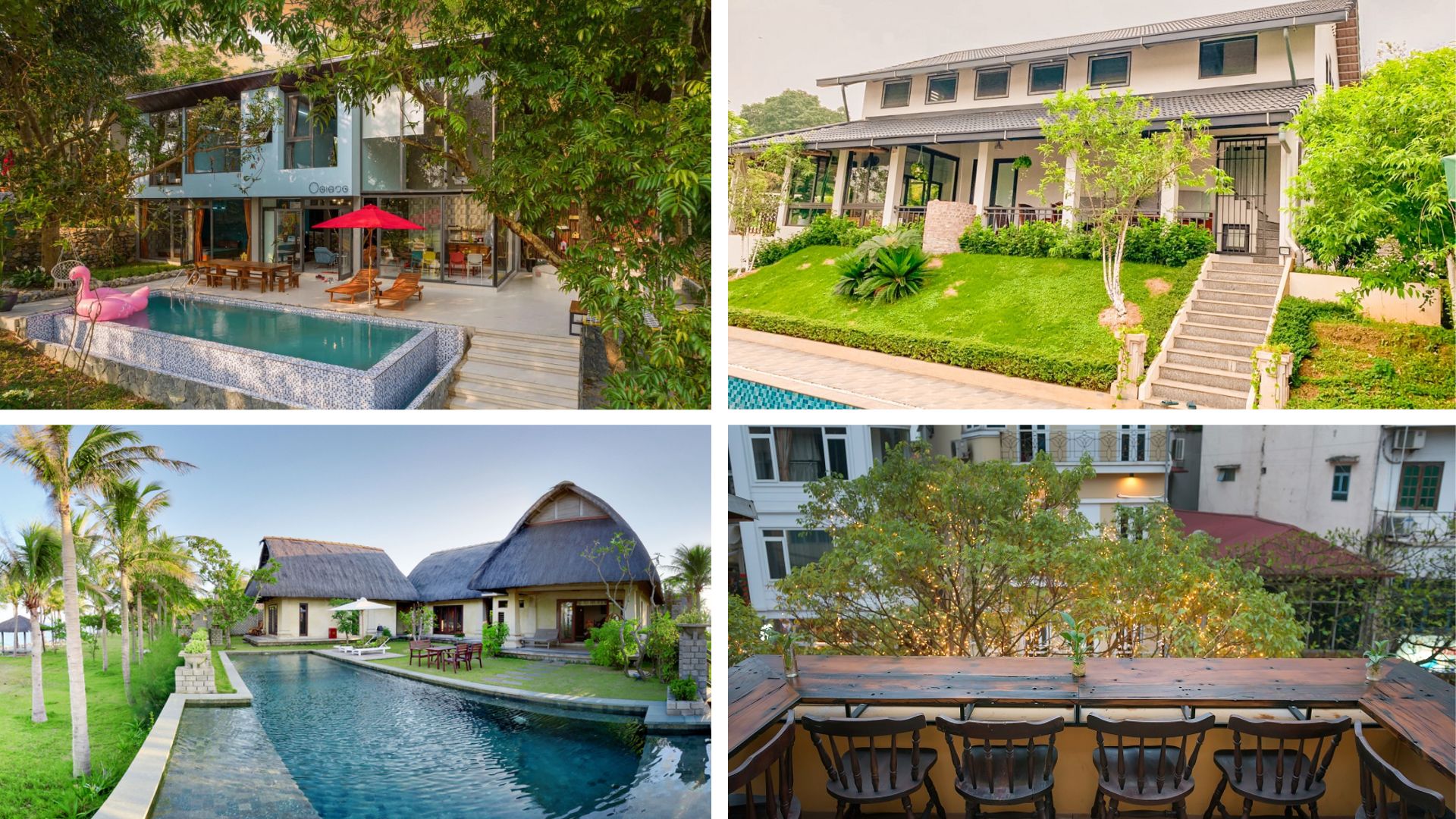 Top 20 Biệt Thự Villa Hòa Bình Giá Rẻ View Núi Đồi Xanh Mát