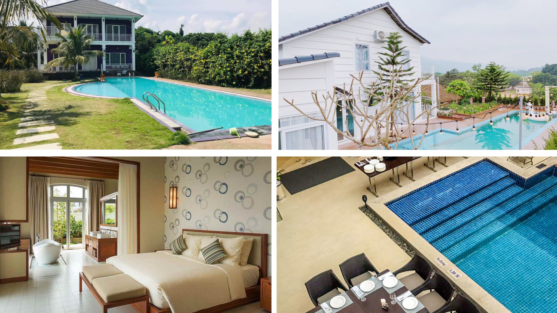 Top 20 Biệt Thự Villa Hòa Bình Giá Rẻ View Núi Đồi Xanh Mát