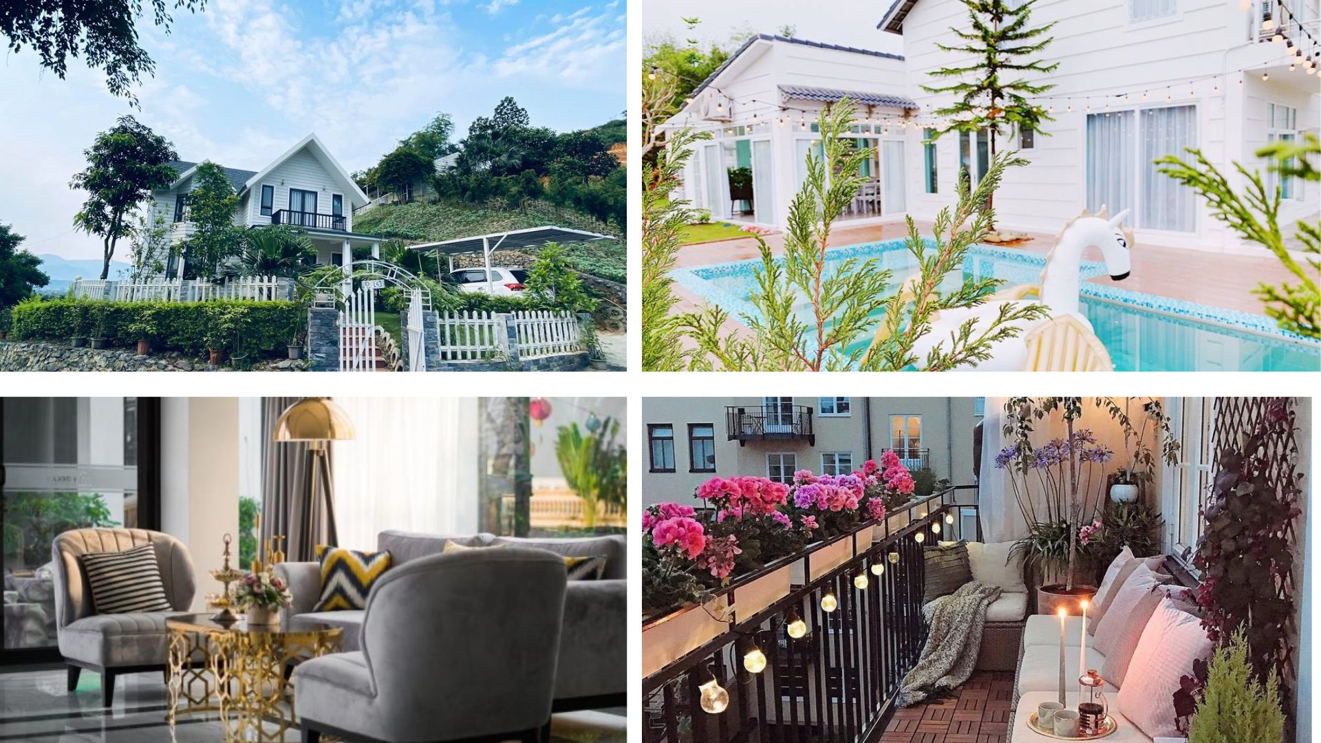 Top 20 Biệt Thự Villa Hòa Bình Giá Rẻ View Núi Đồi Xanh Mát