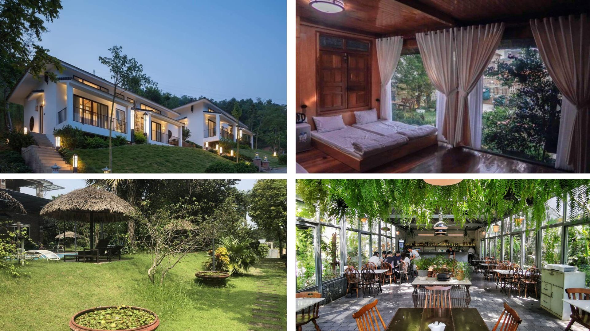 Top 20 Biệt Thự Villa Hòa Bình Giá Rẻ View Núi Đồi Xanh Mát