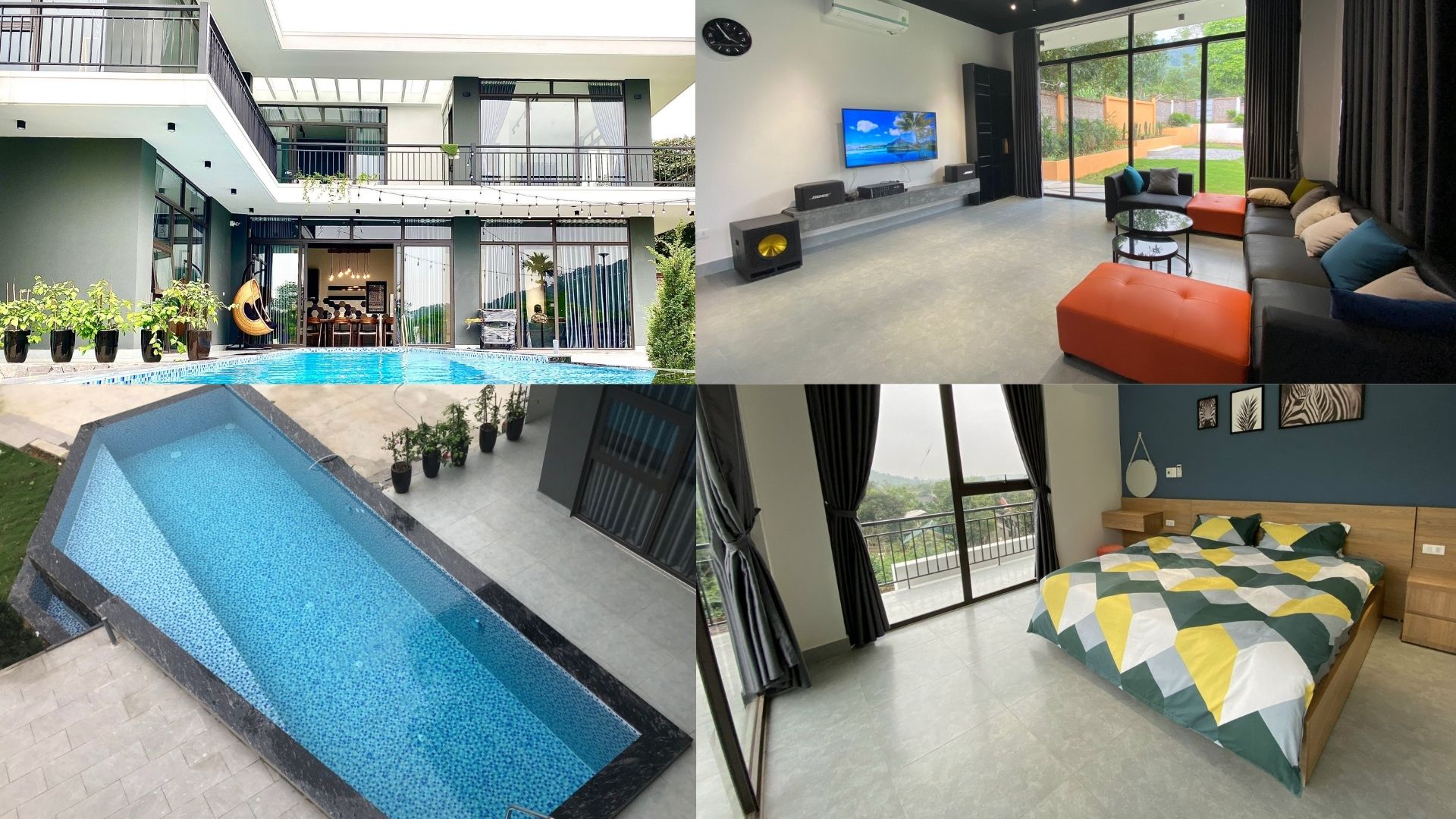 Top 20 biệt thự villa Ba Vì giá rẻ, chất lượng, có hồ bơi