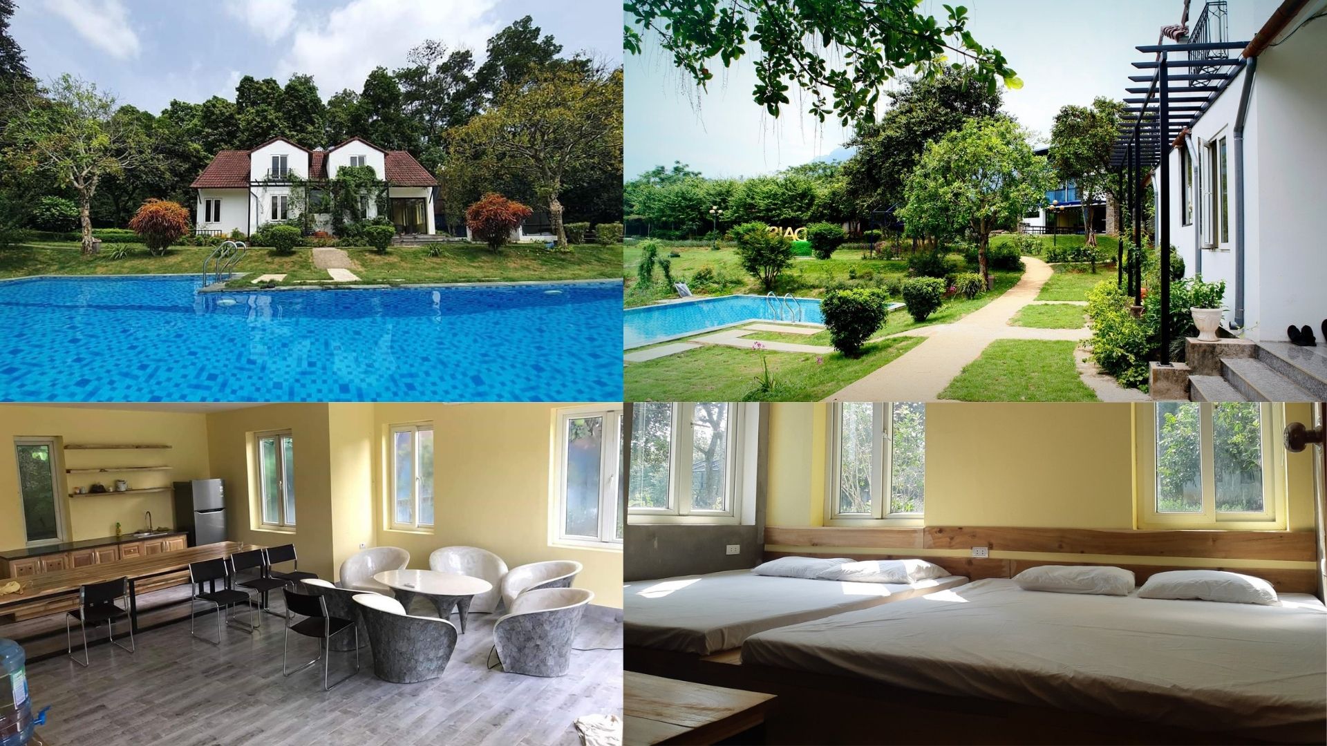 Top 20 biệt thự villa Ba Vì giá rẻ, chất lượng, có hồ bơi
