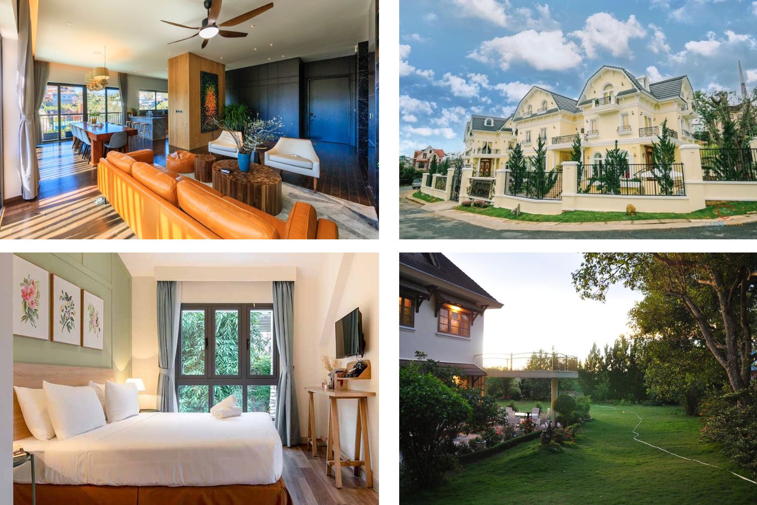 Cùng khám phá top 20 villa Đà Lạt giá rẻ, view đẹp, cho thuê nguyên căn