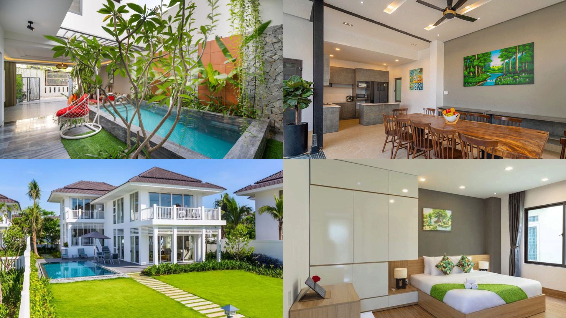 Top 20 Biệt thự villa Đà Nẵng giá rẻ view đẹp gần biển có hồ bơi