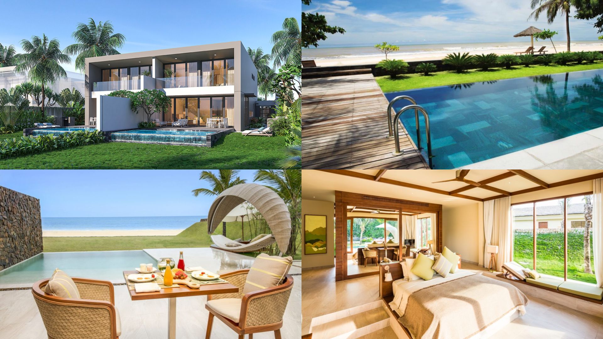 Top 20 Biệt Thự Villa Hồ Tràm giá rẻ ở Hồ Cốc Long Hải Bình Châu