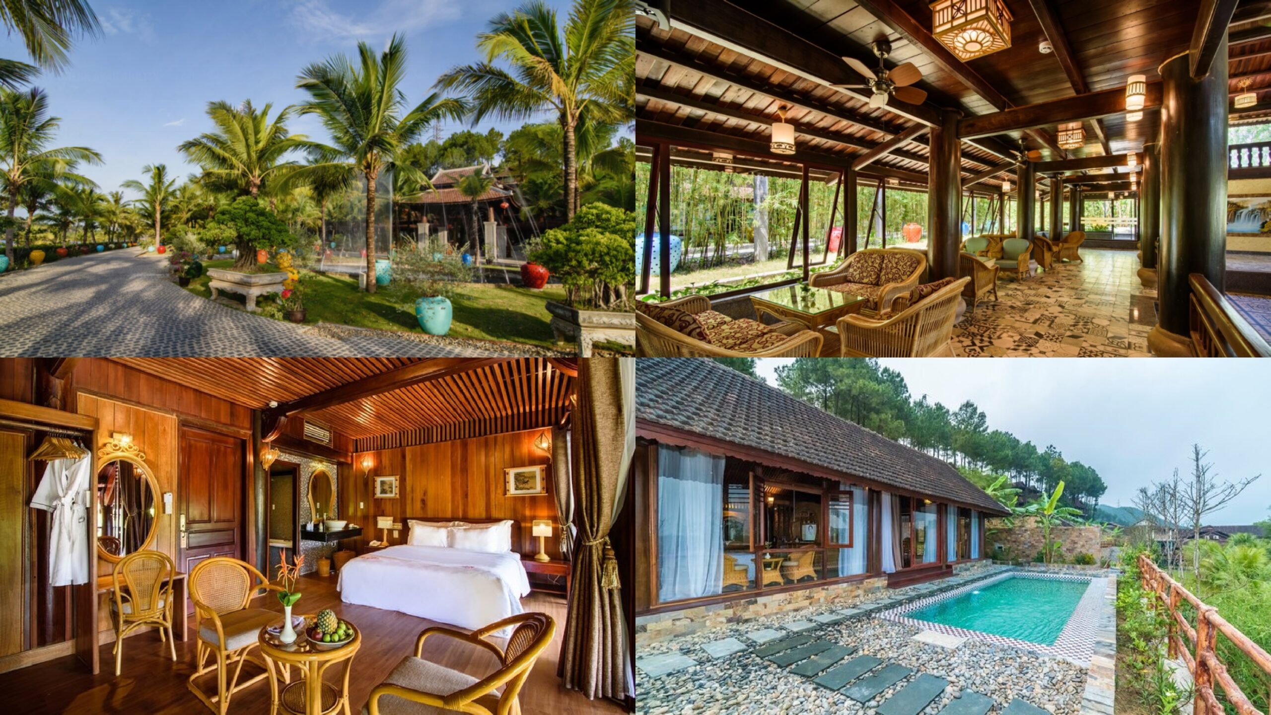 Top 10 biệt thự villa Huế Lăng Cô giá rẻ, gần biển view đẹp 