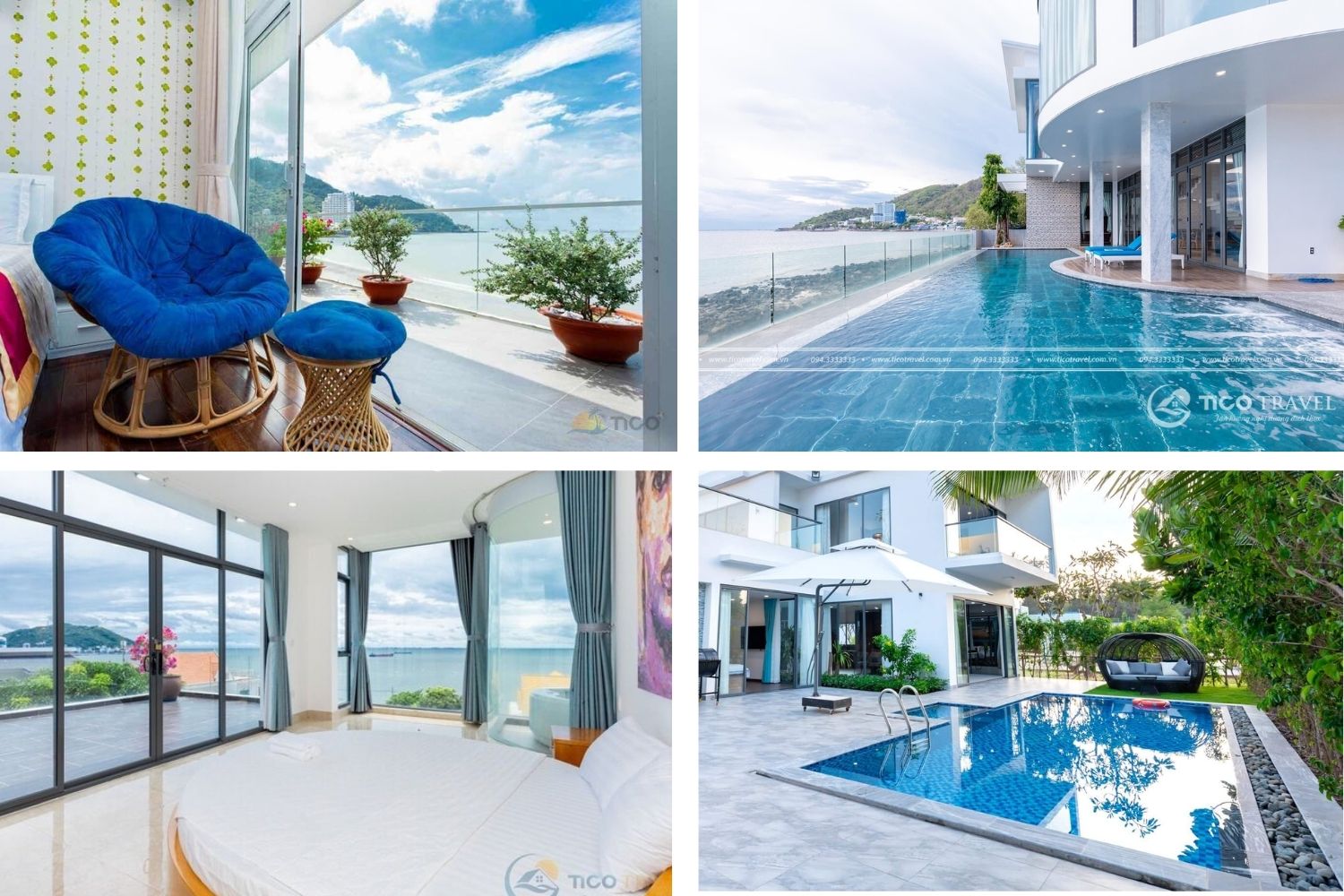 Top 20 biệt thự villa Vũng Tàu giá rẻ đẹp, gần biển, có hồ bơi