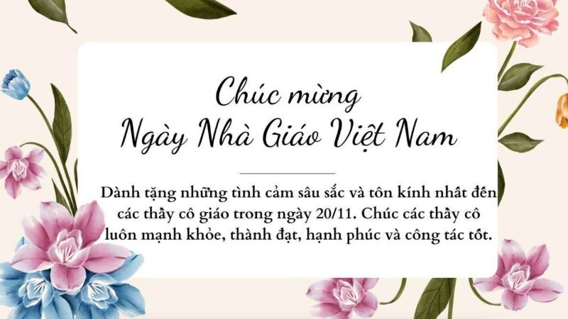 99+ Hình ảnh đẹp nhất ngày 20/11 để chào mừng Ngày Nhà giáo Việt Nam