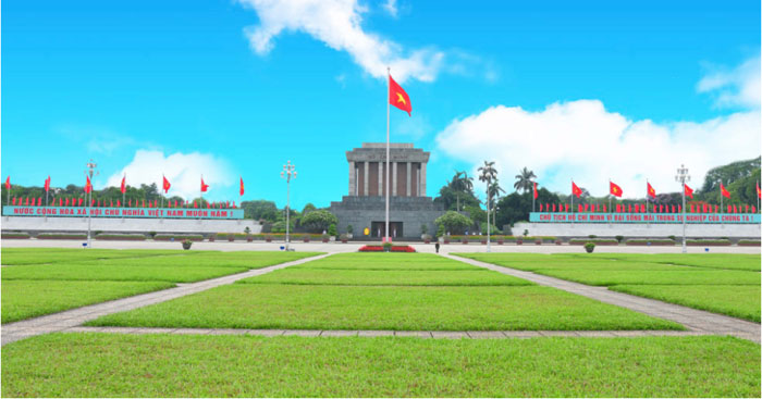 Quảng trường Ba Đình - Những địa điểm vui chơi thú vị ở Hà Nội mới nhất