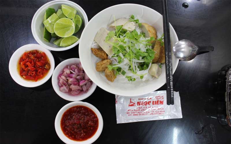Bún cá Ngọc Liên - Top 10+ địa điểm ăn uống Quy Nhơn vẫn hot bao lâu nay